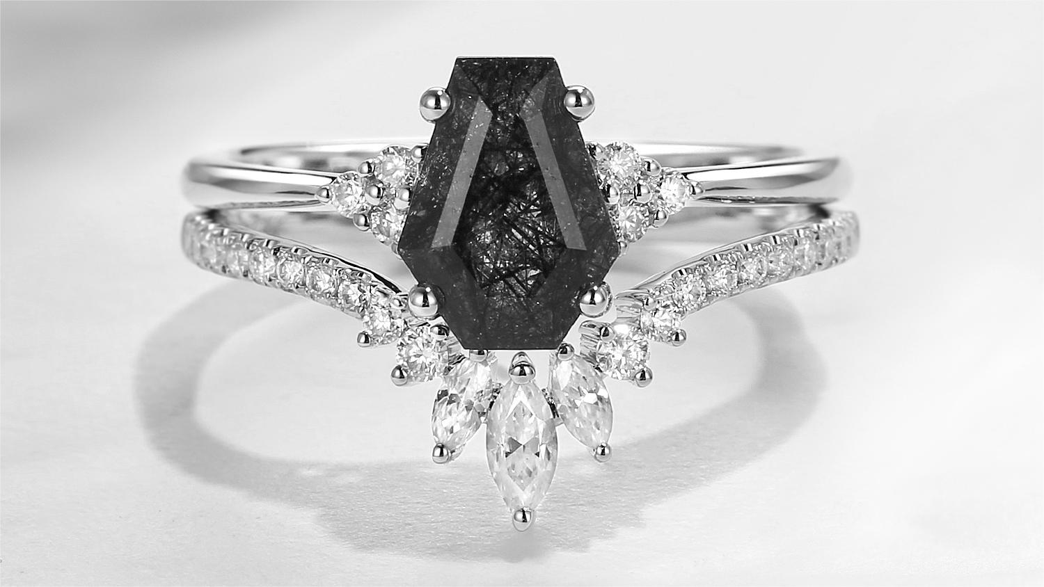 Why Choose Black Rutilated Quartz for Your Engagement Ring?