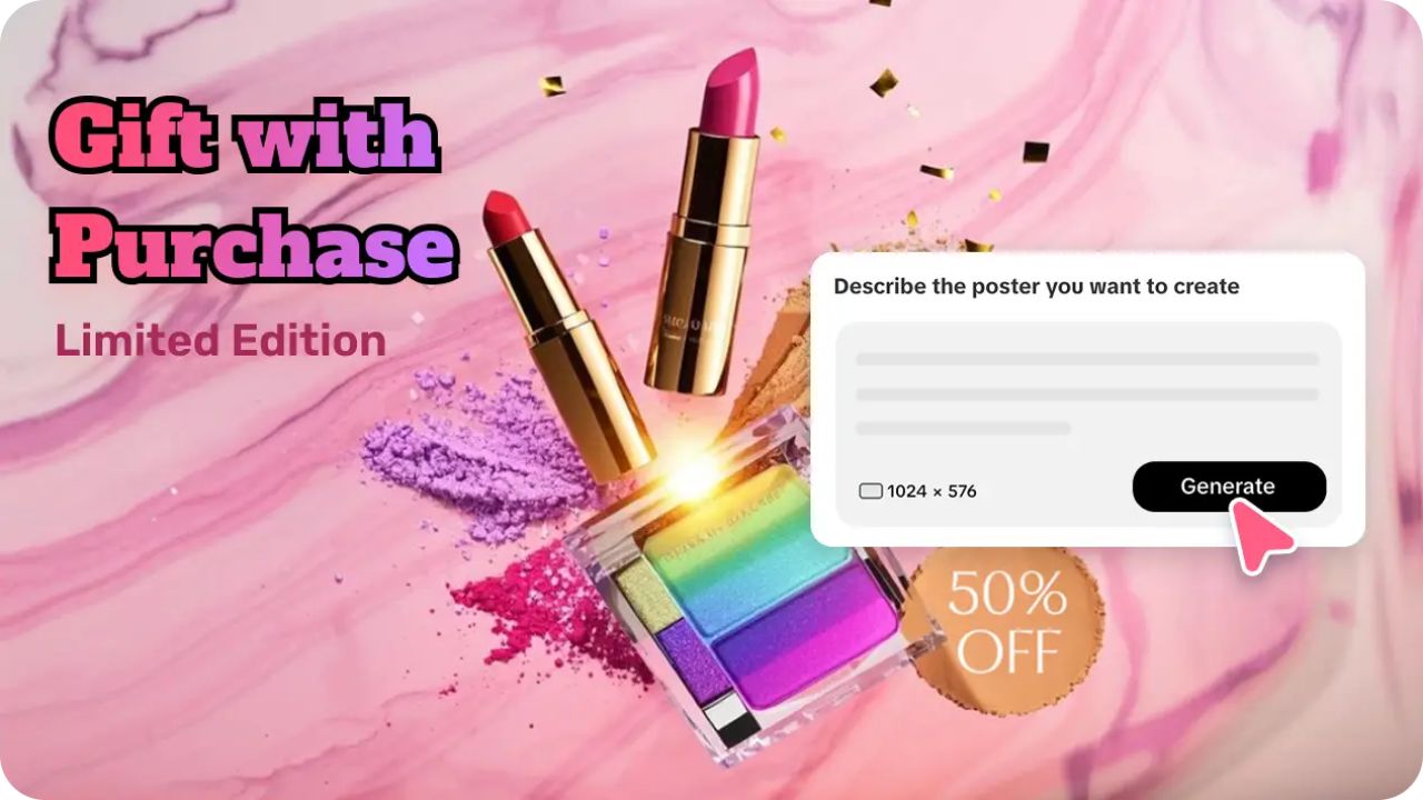 Create Stunning Marketing Posters for Free with Pippit’s AI Tools